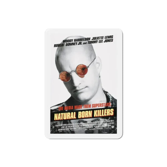 Natural Born Killers 1994 Movie Poster Refrigerator Magnet 2 Inch - The Sticker Space