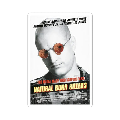 Natural Born Killers 1994 Movie Poster STICKER Vinyl Die-Cut Decal - The Sticker Space