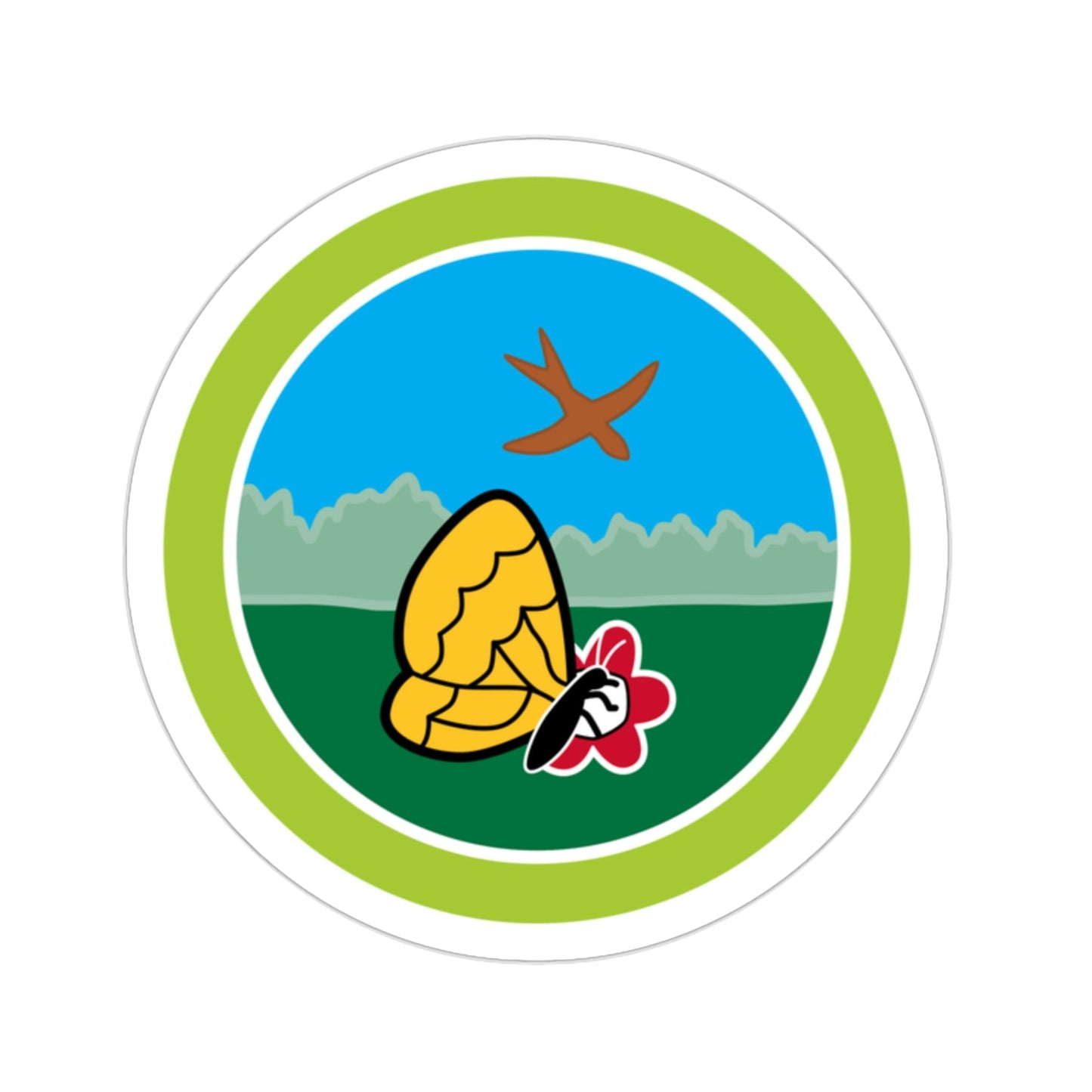 Nature (Boy Scouts Merit Badge) STICKER Vinyl Die-Cut Decal-2 Inch-The Sticker Space