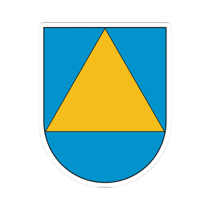 Naturno-Stemma (Italy) (Coat of Arms) STICKER Vinyl Kiss-Cut Decal 3 Inch White - The Sticker Space