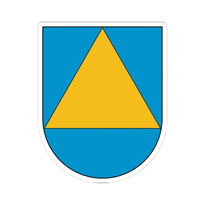 Naturno-Stemma (Italy) (Coat of Arms) STICKER Vinyl Kiss-Cut Decal 4 Inch White - The Sticker Space