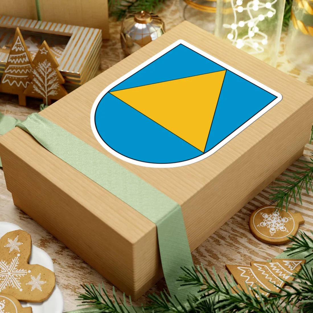 Naturno-Stemma (Italy) (Coat of Arms) STICKER Vinyl Kiss-Cut Decal - The Sticker Space