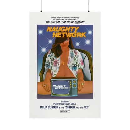 NAUGHTY NETWORK 1981 - Paper Movie Poster 36" x 54" Matte - The Sticker Space