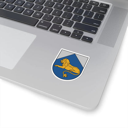 Naukšēnu novads COA (Latvia) (Coat of Arms) STICKER Vinyl Kiss-Cut Decal - The Sticker Space