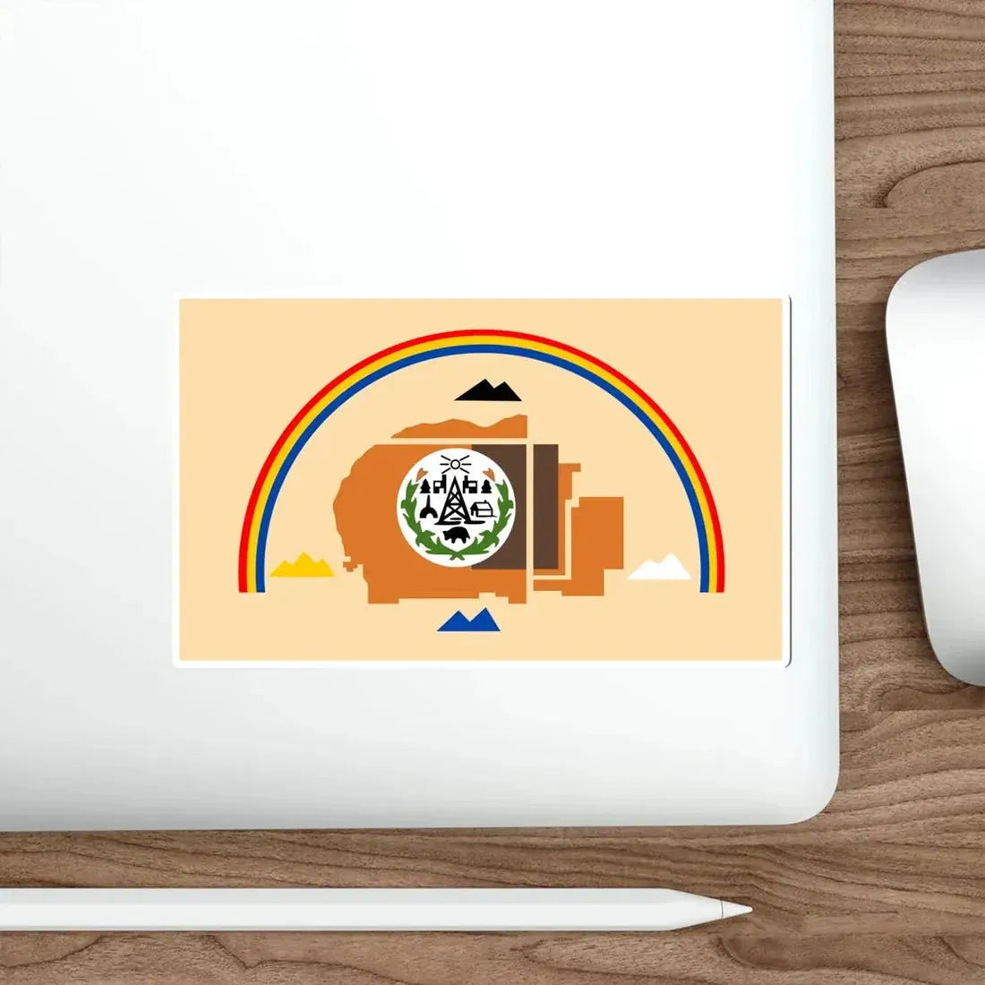 Navajo Flag STICKER Vinyl Die-Cut Decal - The Sticker Space