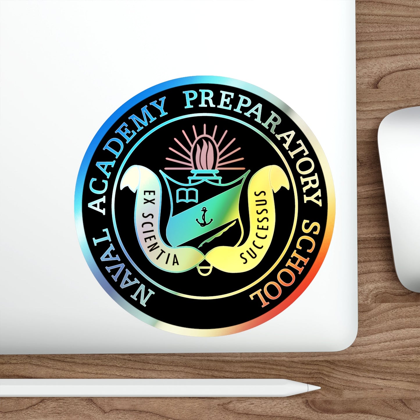 Naval Academy Preparatory School (U.S. Navy) Holographic STICKER Die-Cut Vinyl Decal-The Sticker Space