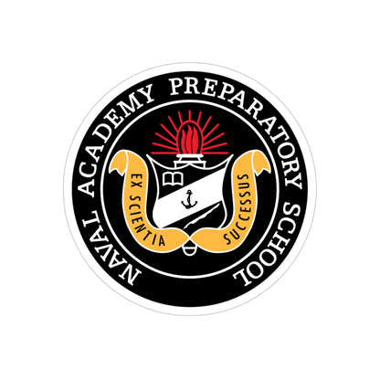 Naval Academy Preparatory School (U.S. Navy) Transparent STICKER Die-Cut Vinyl Decal-6 Inch-The Sticker Space