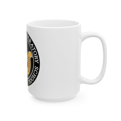 Naval Academy Preparatory School (U.S. Navy) White Coffee Mug-The Sticker Space