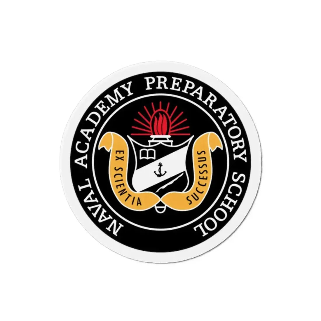 Naval Academy Preparatory School (U.S. Navy) Refrigerator Magnet 2 Inch - The Sticker Space