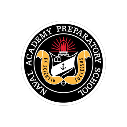 Naval Academy Preparatory School (U.S. Navy) Transparent STICKER Die-Cut Vinyl Decal - The Sticker Space