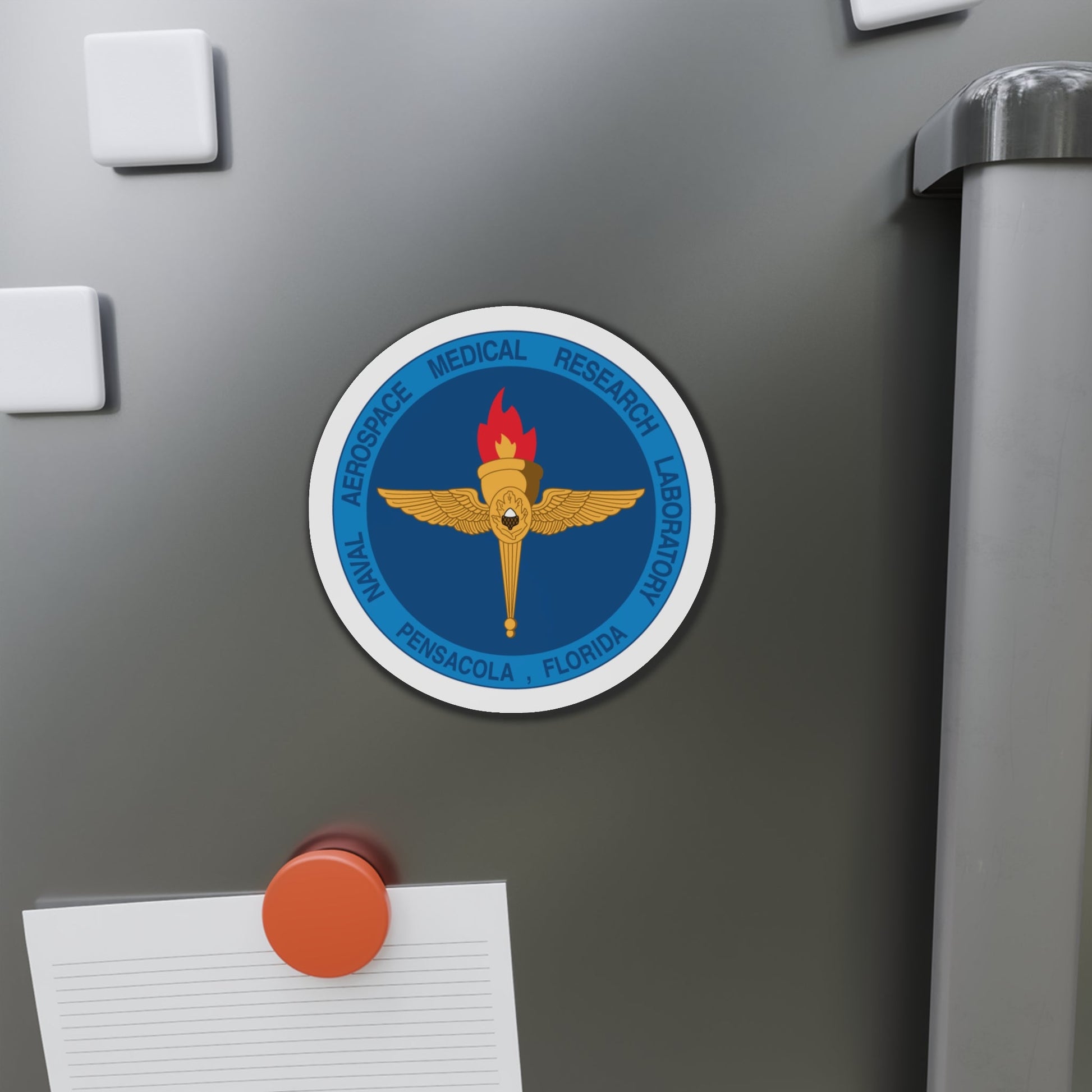 Naval Aerospace Medical Research Laboratory Florida (U.S. Navy) Die-Cut Magnet-The Sticker Space