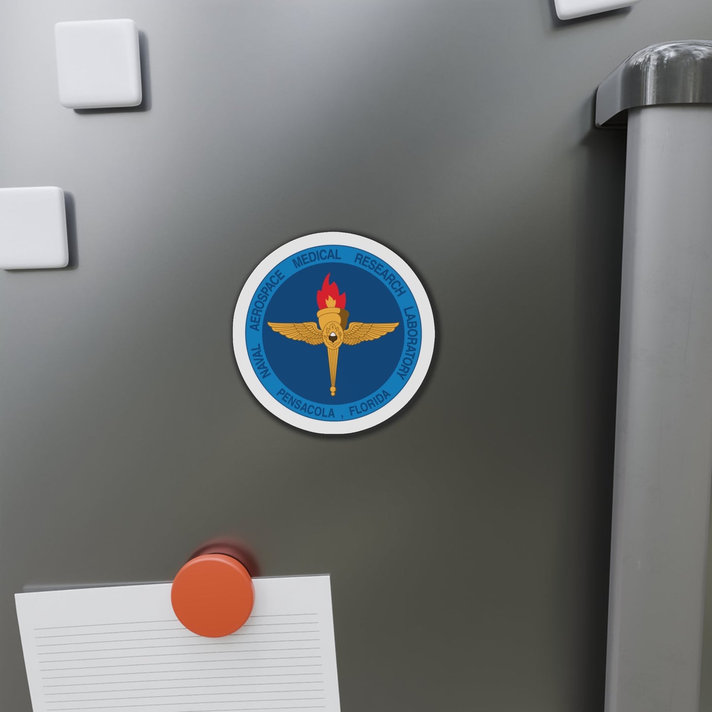 Naval Aerospace Medical Research Laboratory Florida (U.S. Navy) Die-Cut Magnet-The Sticker Space