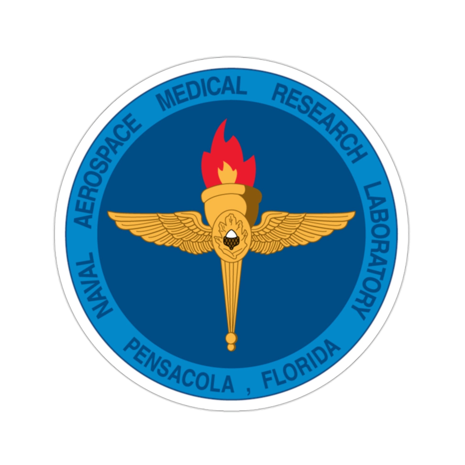 Naval Aerospace Medical Research Laboratory Florida (U.S. Navy) STICKER Vinyl Die-Cut Decal-2 Inch-The Sticker Space