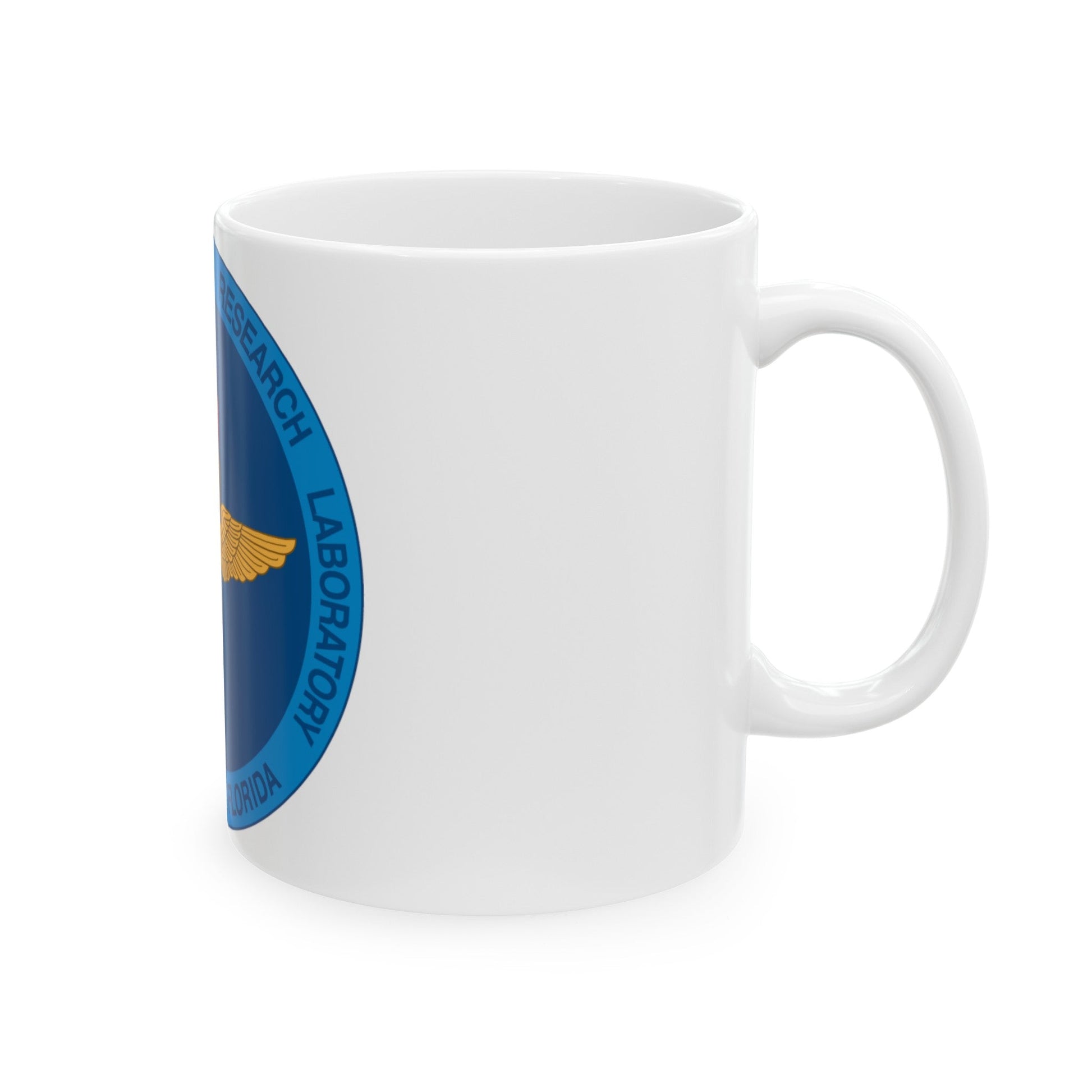 Naval Aerospace Medical Research Laboratory Florida (U.S. Navy) White Coffee Mug-The Sticker Space