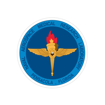 Naval Aerospace Medical Research Laboratory Florida (U.S. Navy) Transparent STICKER Die-Cut Vinyl Decal - The Sticker Space