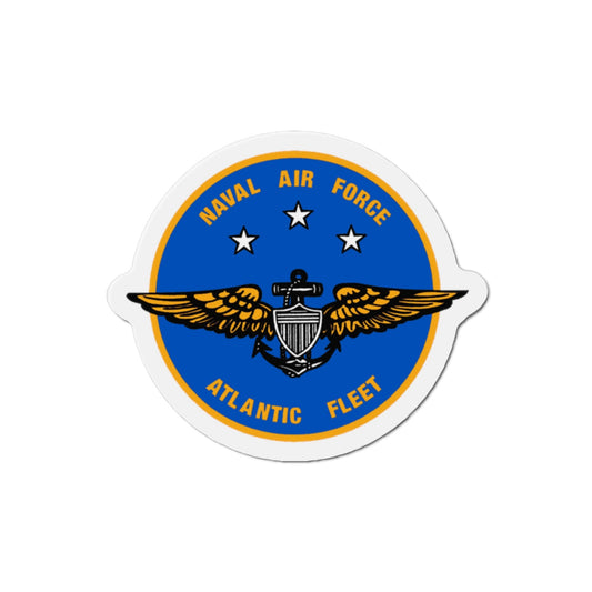 Naval Air Force Atlantic Fleet (U.S. Navy) Die-Cut Magnet-2" x 2"-The Sticker Space