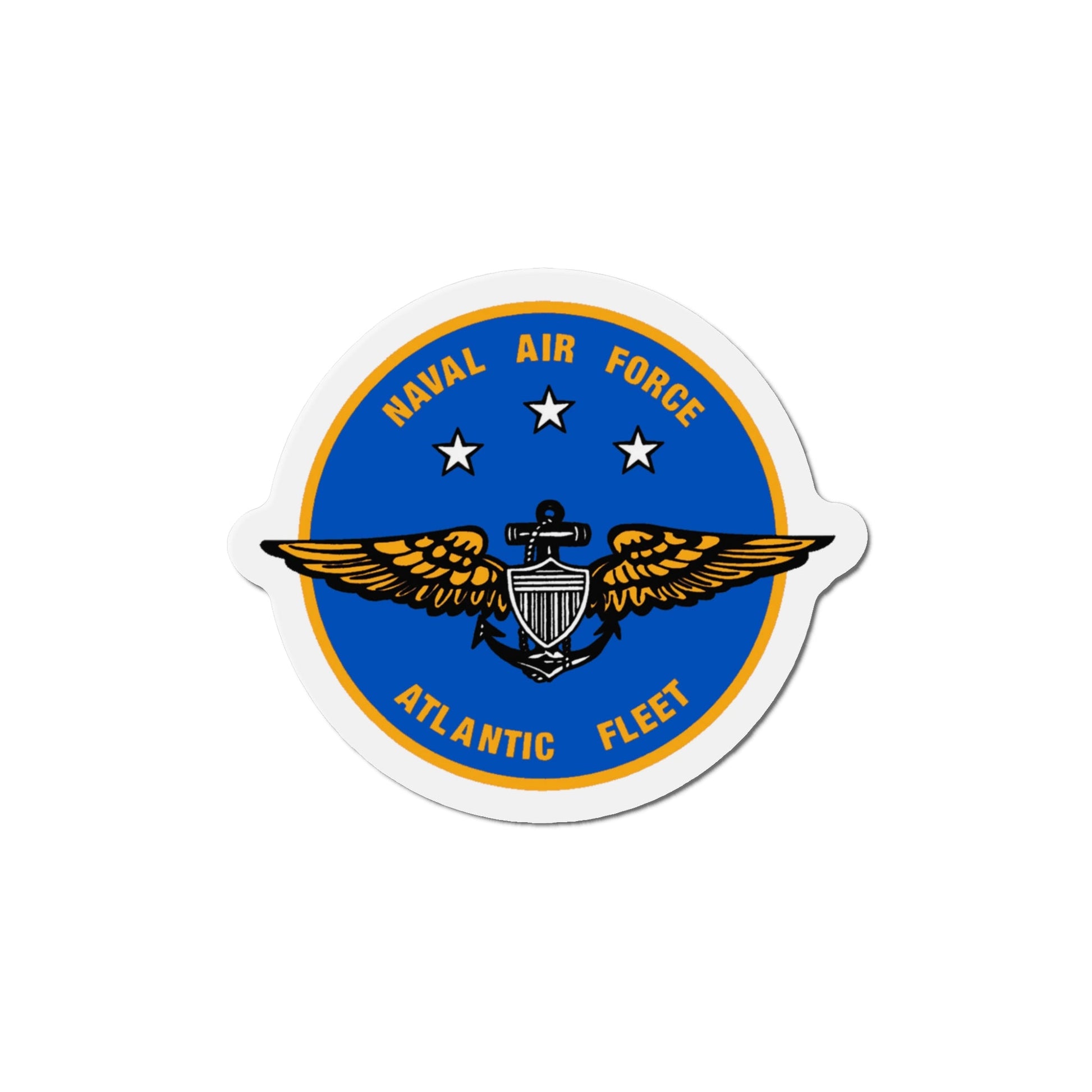 Naval Air Force Atlantic Fleet (U.S. Navy) Die-Cut Magnet-The Sticker Space