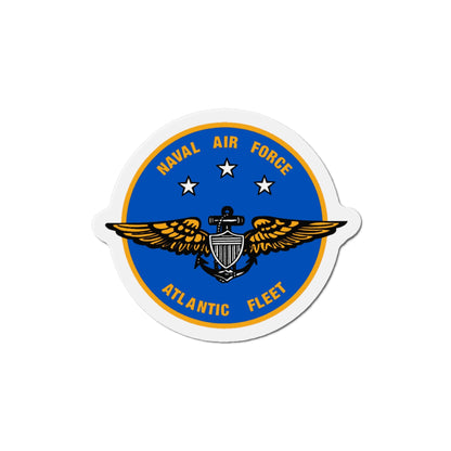 Naval Air Force Atlantic Fleet (U.S. Navy) Die-Cut Magnet-4" x 4"-The Sticker Space