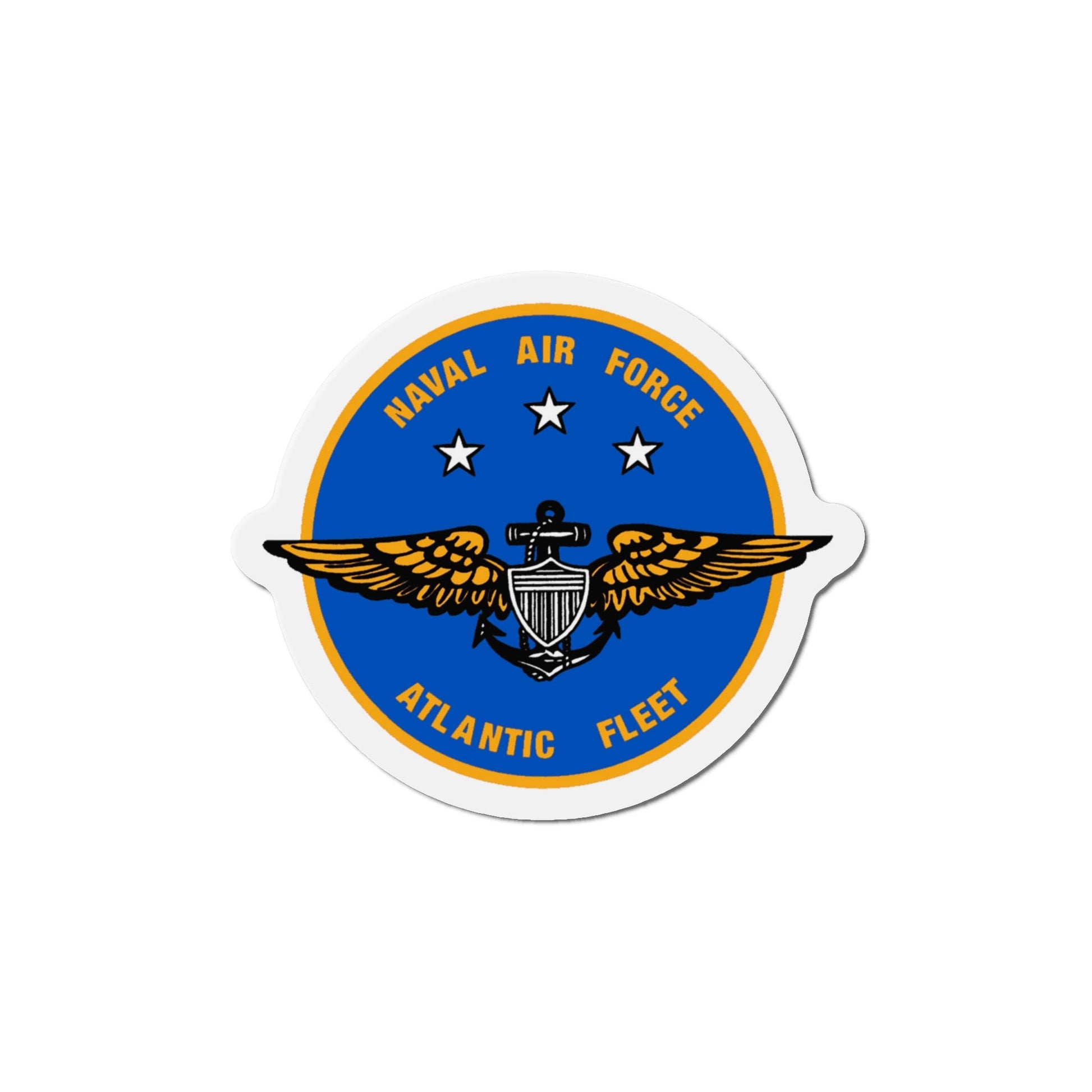 Naval Air Force Atlantic Fleet (U.S. Navy) Die-Cut Magnet-The Sticker Space