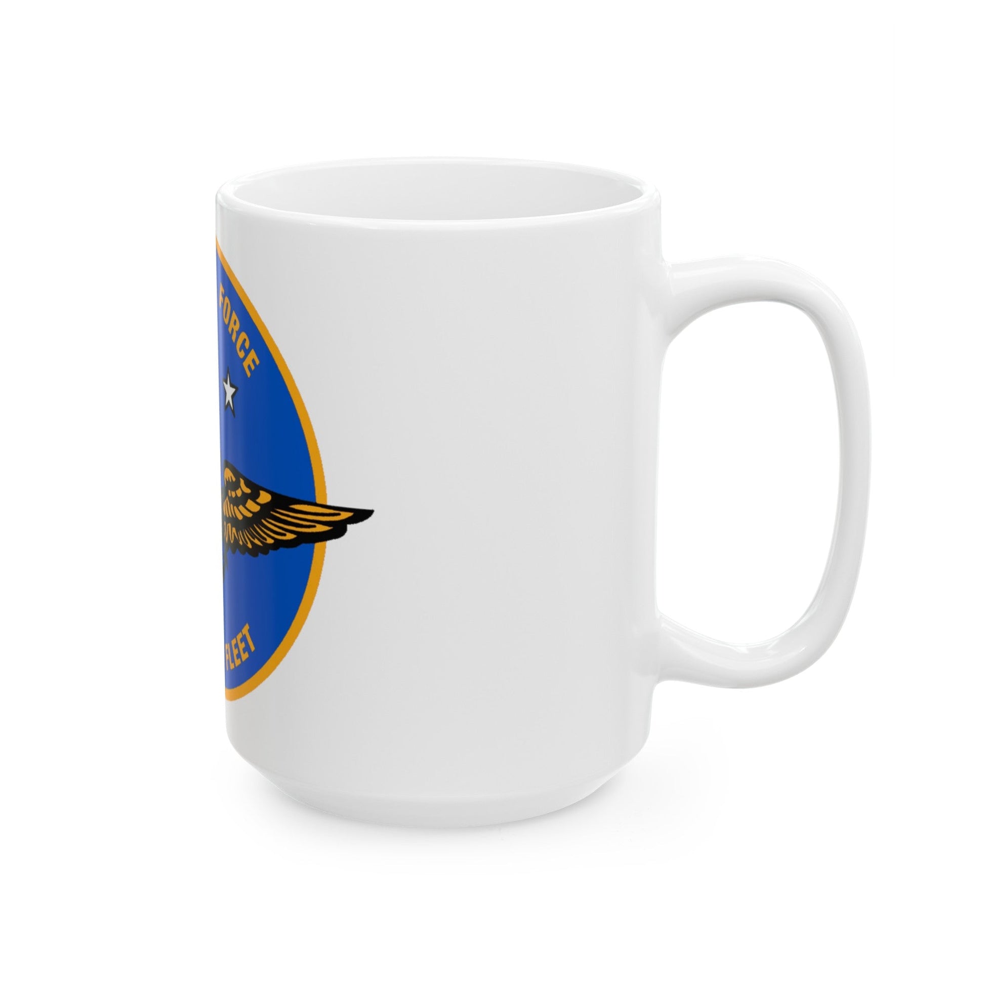 Naval Air Force Atlantic Fleet (U.S. Navy) White Coffee Mug-The Sticker Space