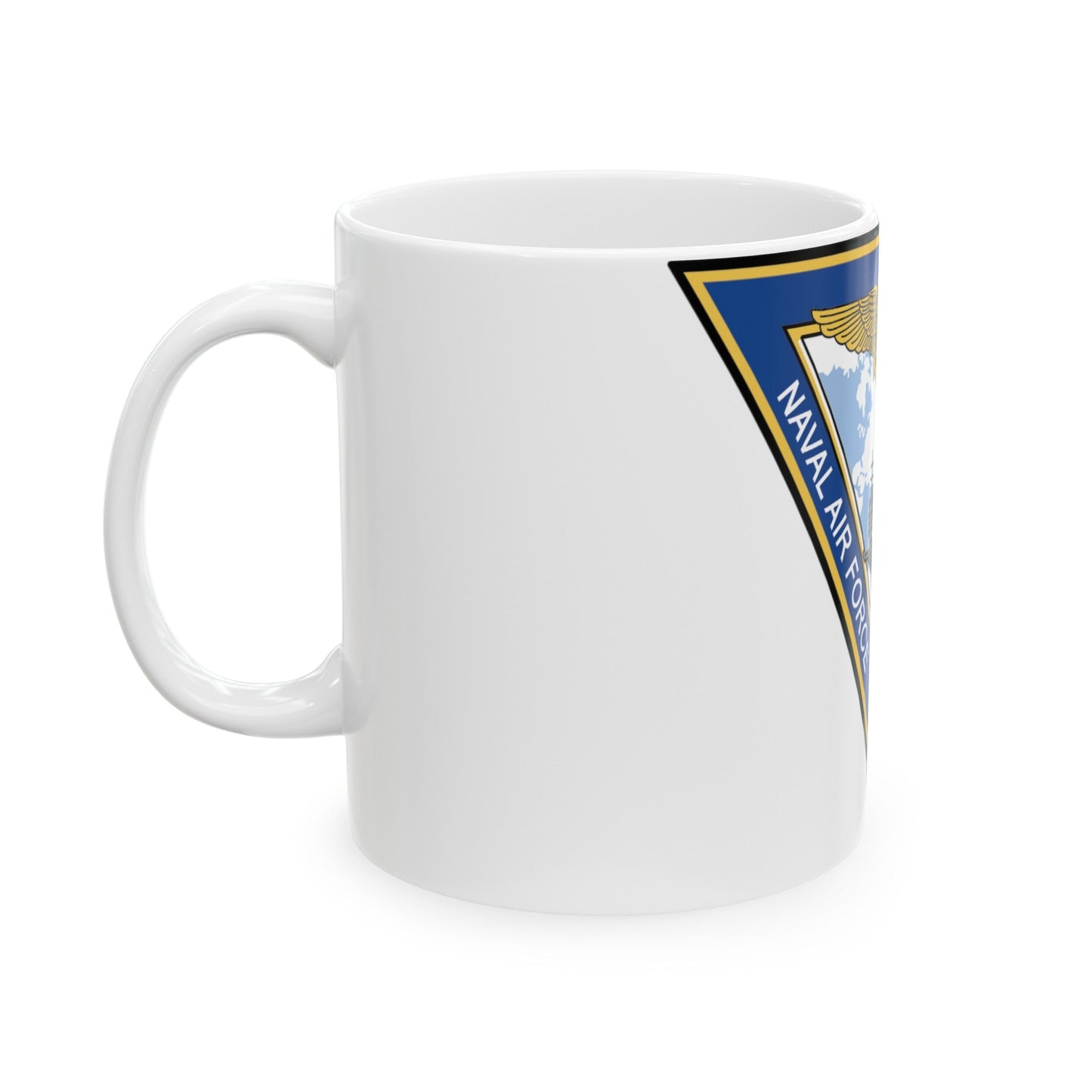 Naval Air Force Atlantic (U.S. Navy) White Coffee Mug-The Sticker Space