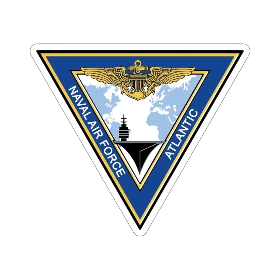 Naval Air Force Atlantic (U.S. Navy) STICKER Vinyl Die-Cut Decal - The Sticker Space