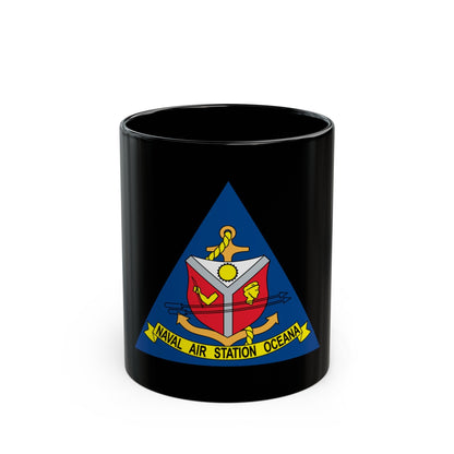 Naval Air Station Aceana (U.S. Navy) Black Coffee Mug-11oz-The Sticker Space