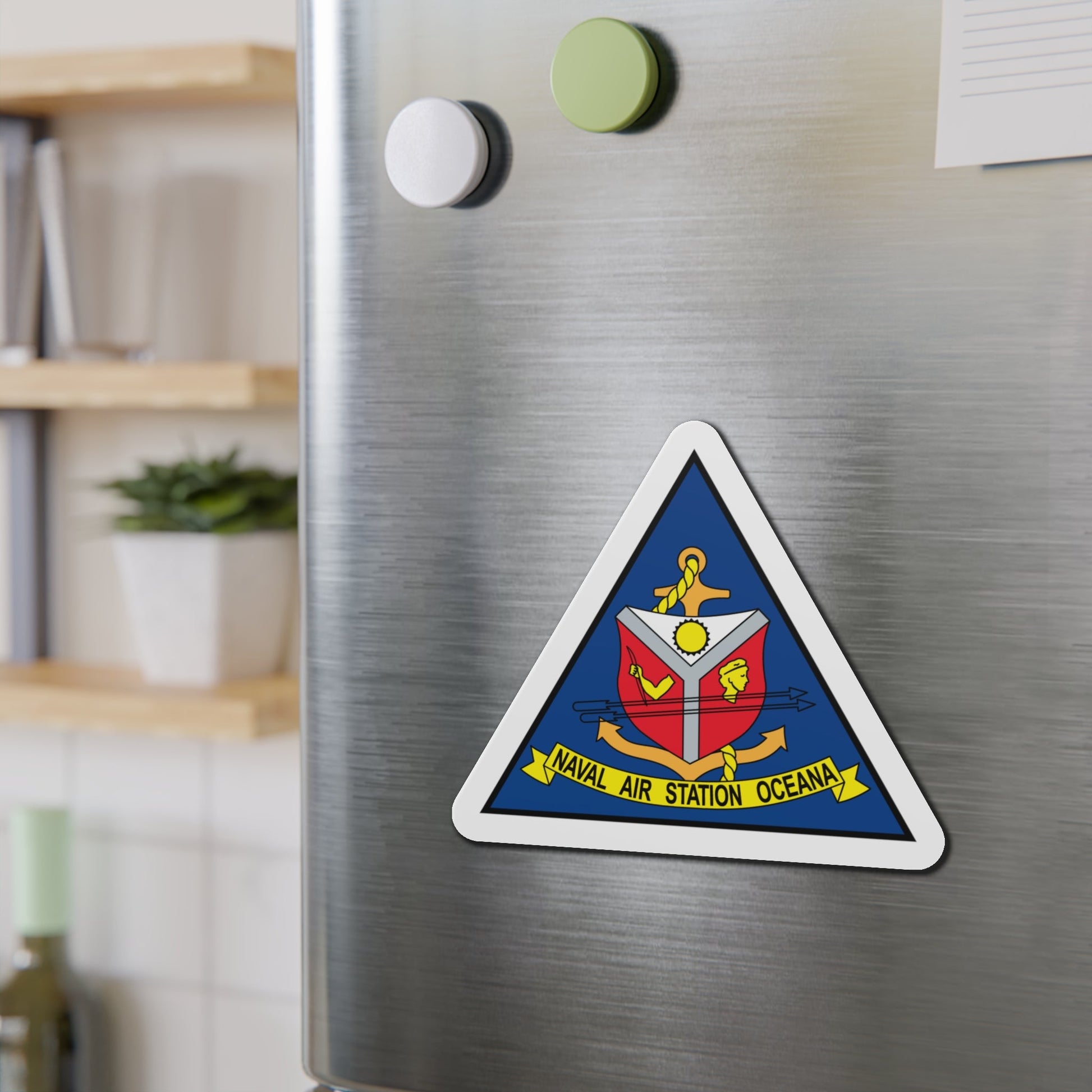 Naval Air Station Aceana (U.S. Navy) Die-Cut Magnet-The Sticker Space