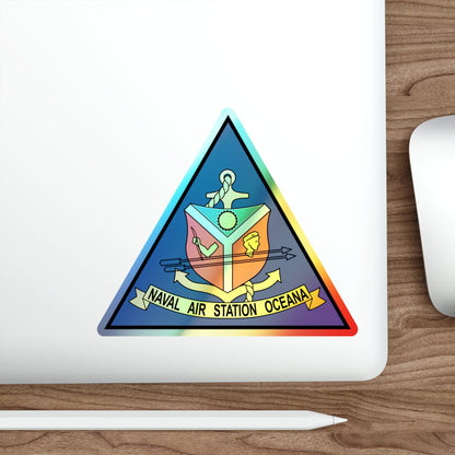 Naval Air Station Aceana (U.S. Navy) Holographic STICKER Die-Cut Vinyl Decal-The Sticker Space