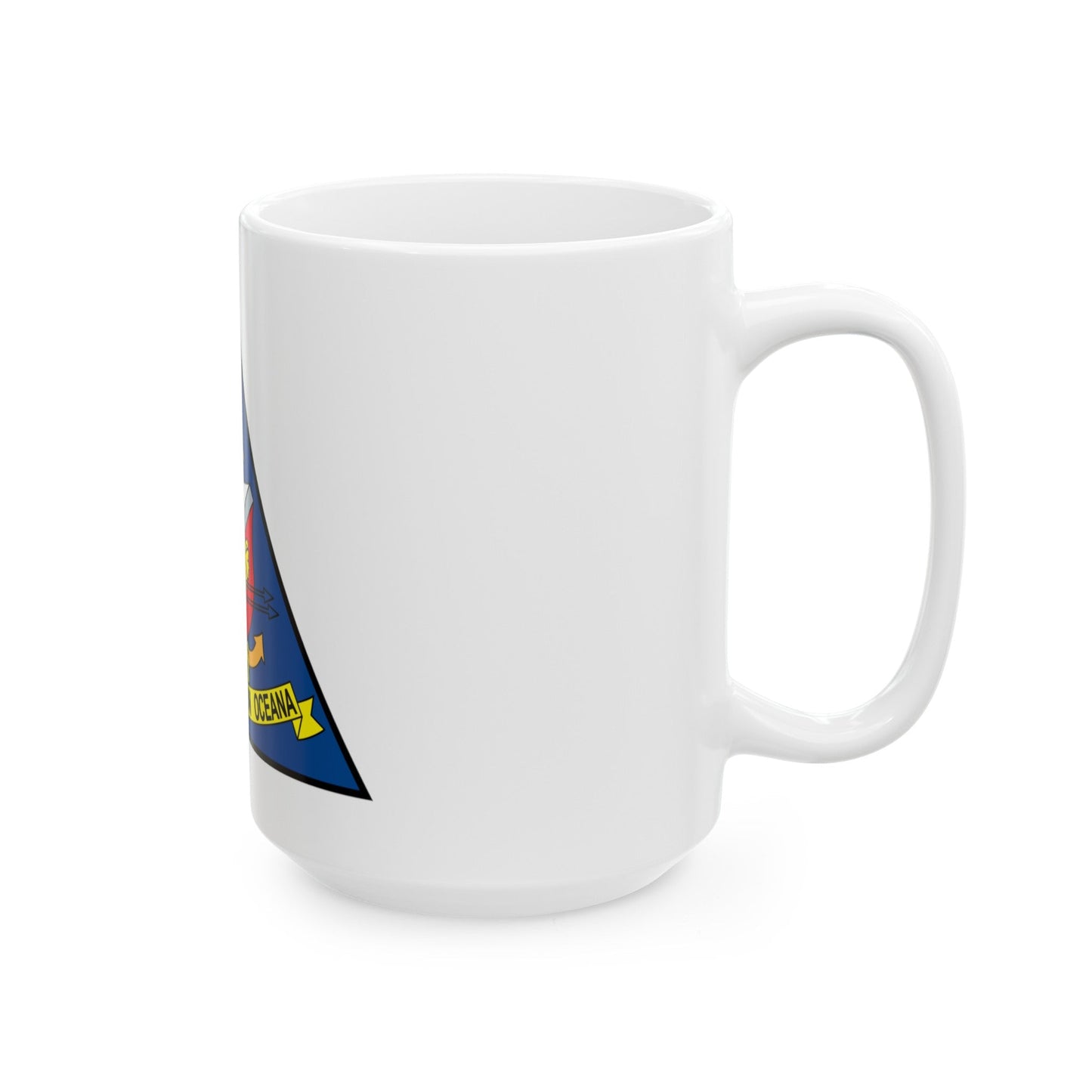 Naval Air Station Aceana (U.S. Navy) White Coffee Mug-The Sticker Space