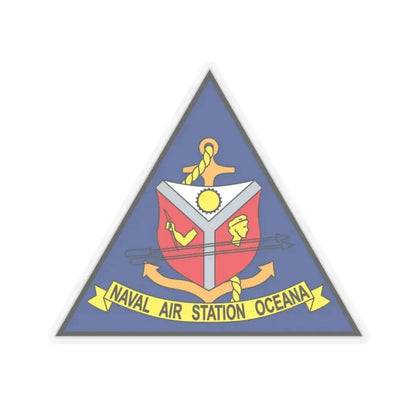 Naval Air Station Aceana (U.S. Navy) STICKER Vinyl Kiss-Cut Decal 6 Inch Transparent - The Sticker Space