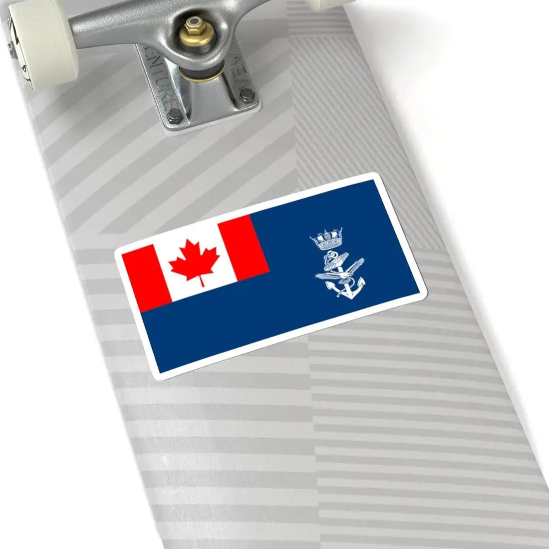 Naval Auxiliary Jack of Canada (Canada) STICKER Vinyl Kiss-Cut Decal - The Sticker Space