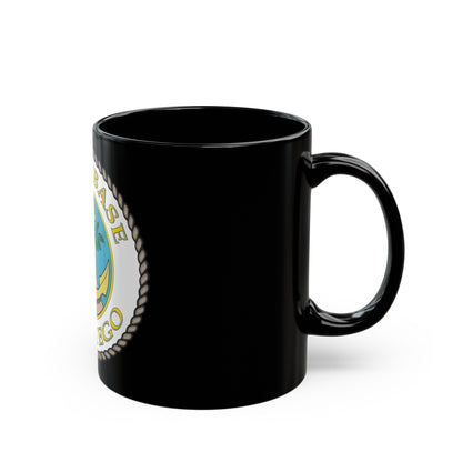 Naval Base San Diego (U.S. Navy) Black Coffee Mug-The Sticker Space