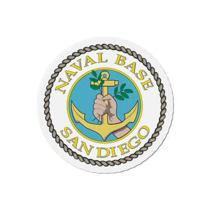 Naval Base San Diego (U.S. Navy) Refrigerator Magnet 2 Inch - The Sticker Space