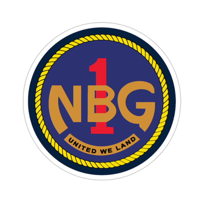 Naval Beach Group 1 (U.S. Navy) STICKER Vinyl Die-Cut Decal-2 Inch-The Sticker Space