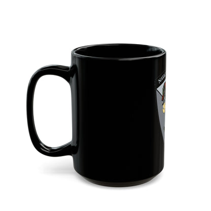 Naval Beach Unit 7 v2 Shield (U.S. Navy) Black Coffee Mug-The Sticker Space