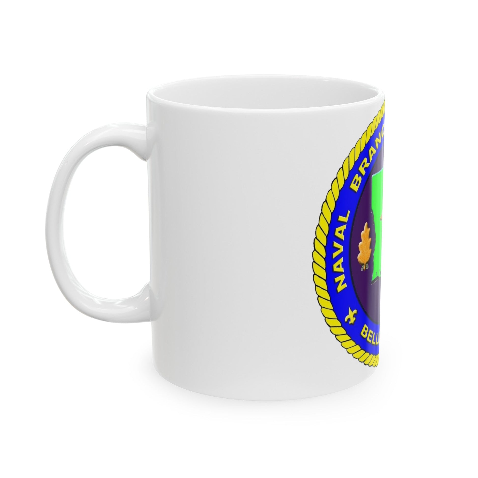 Naval Branch Health Clinic Belle Chasse (U.S. Navy) White Coffee Mug-The Sticker Space