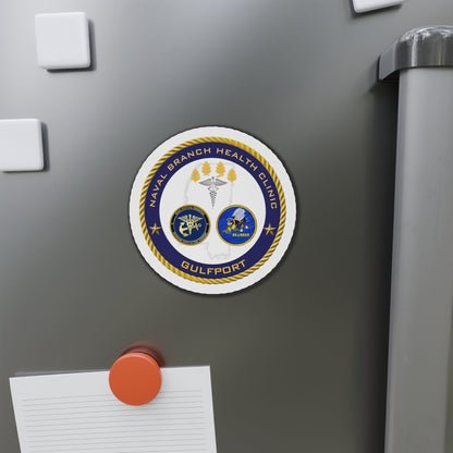 Naval Branch Health Clinic Gulfport (U.S. Navy) Die-Cut Magnet-The Sticker Space