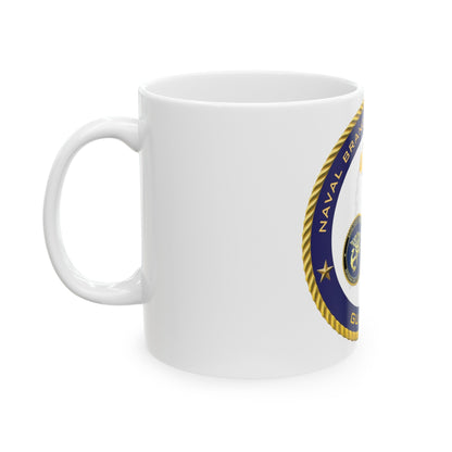 Naval Branch Health Clinic Gulfport (U.S. Navy) White Coffee Mug-The Sticker Space