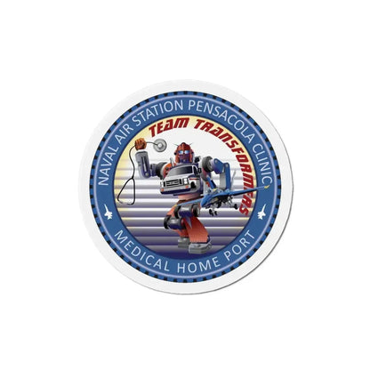 Naval Branch Health Clinic Naval Air Station Pensacola (U.S. Navy) Refrigerator Magnet 4 Inch - The Sticker Space