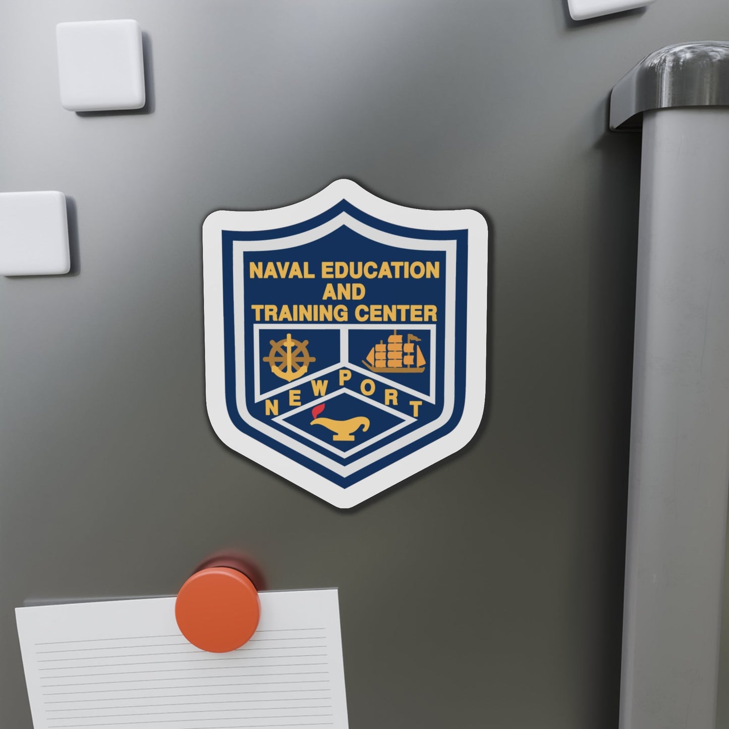 Naval Education And Training Center (U.S. Navy) Die-Cut Magnet-The Sticker Space