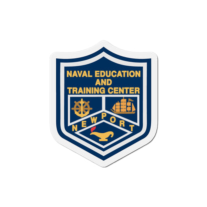 Naval Education And Training Center (U.S. Navy) Die-Cut Magnet-3" x 3"-The Sticker Space