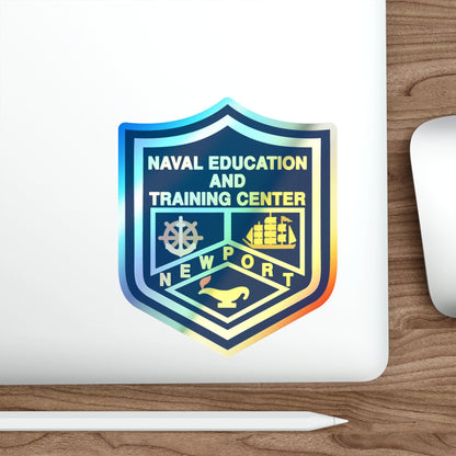 Naval Education And Training Center (U.S. Navy) Holographic STICKER Die-Cut Vinyl Decal-The Sticker Space