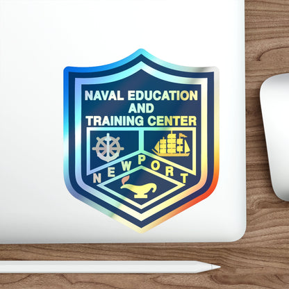 Naval Education And Training Center (U.S. Navy) Holographic STICKER Die-Cut Vinyl Decal-The Sticker Space