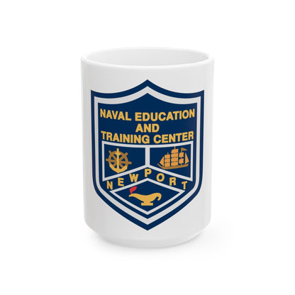 Naval Education And Training Center (U.S. Navy) White Coffee Mug-15oz-The Sticker Space