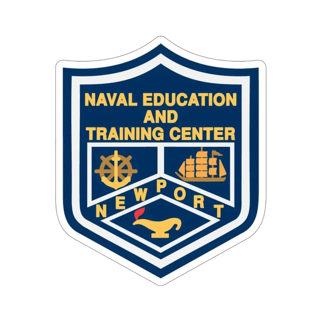 Naval Education And Training Center (U.S. Navy) STICKER Vinyl Die-Cut Decal 4 Inch - The Sticker Space