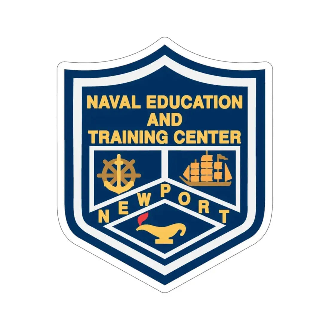 Naval Education And Training Center (U.S. Navy) STICKER Vinyl Die-Cut Decal 5 Inch - The Sticker Space