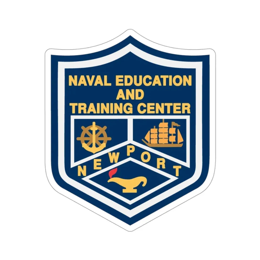 Naval Education And Training Center (U.S. Navy) STICKER Vinyl Die-Cut Decal - The Sticker Space
