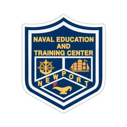 Naval Education And Training Center (U.S. Navy) STICKER Vinyl Kiss-Cut Decal 2 Inch White - The Sticker Space
