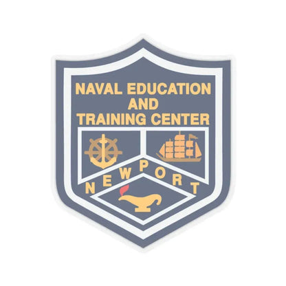 Naval Education And Training Center (U.S. Navy) STICKER Vinyl Kiss-Cut Decal 3 Inch Transparent - The Sticker Space